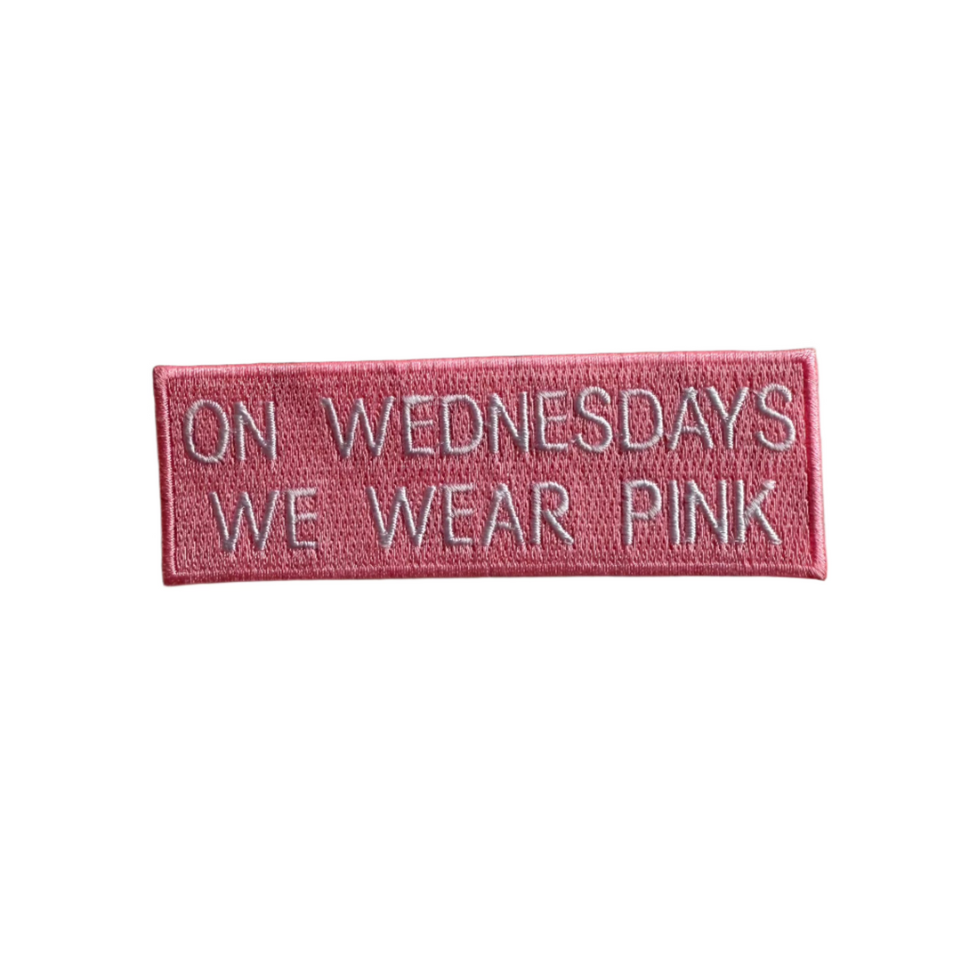 On Wednesdays We Wear Pink Patch