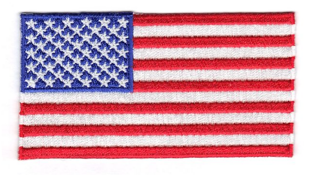 USA! Flag Patch