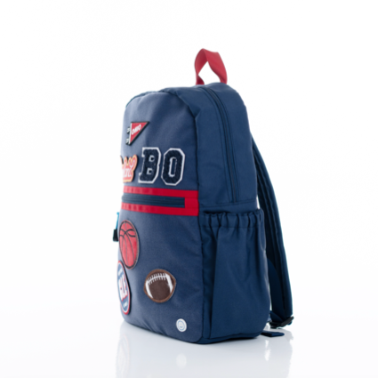 NEW Small Becco Backpack - Kids Lux Navy/Red