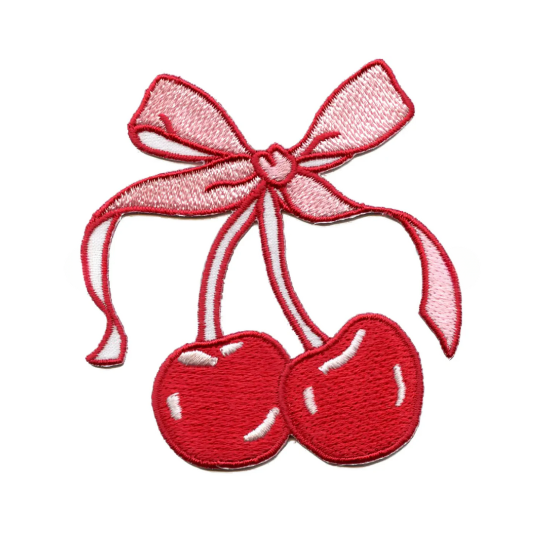 Cherry Bow Patch