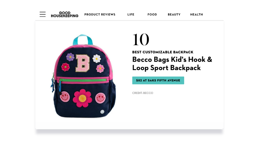 Becco featured in Good Housekeeping
