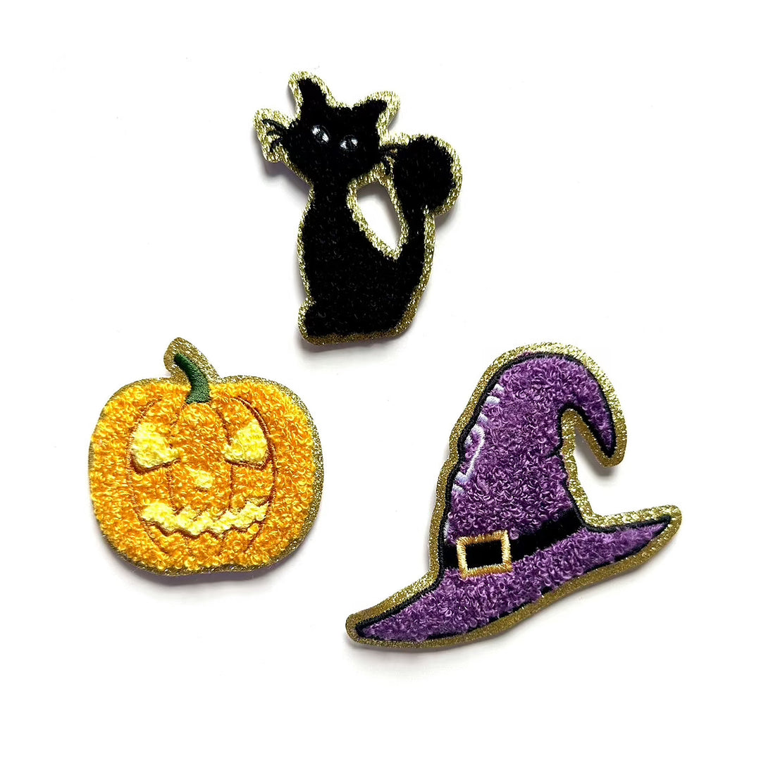 There are Witches in the Air Halloween Patch Set