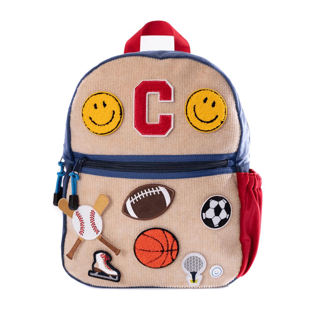 Kids initial outlet backpack