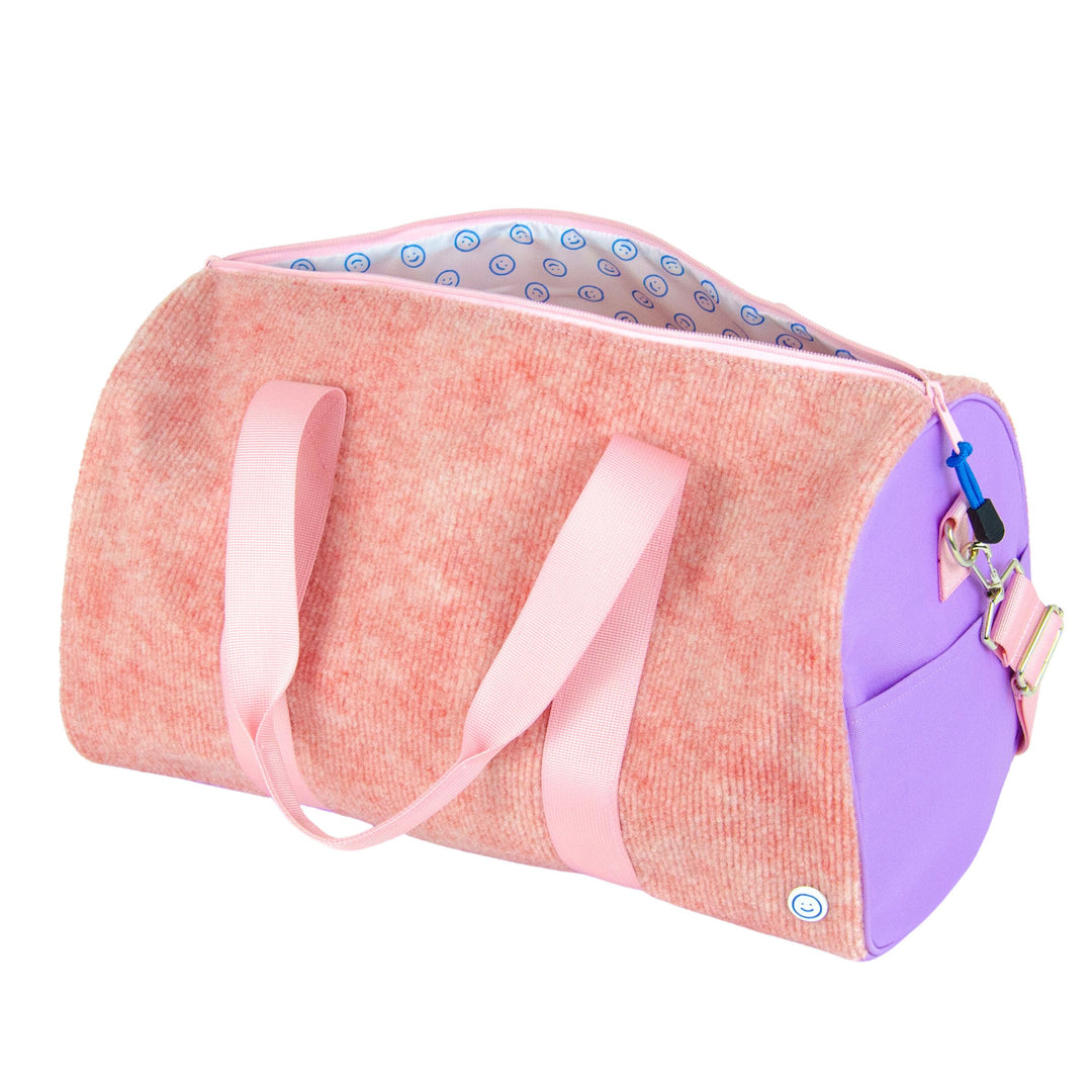 Becco Sleepover Duffle Bag — Pink/Lavender