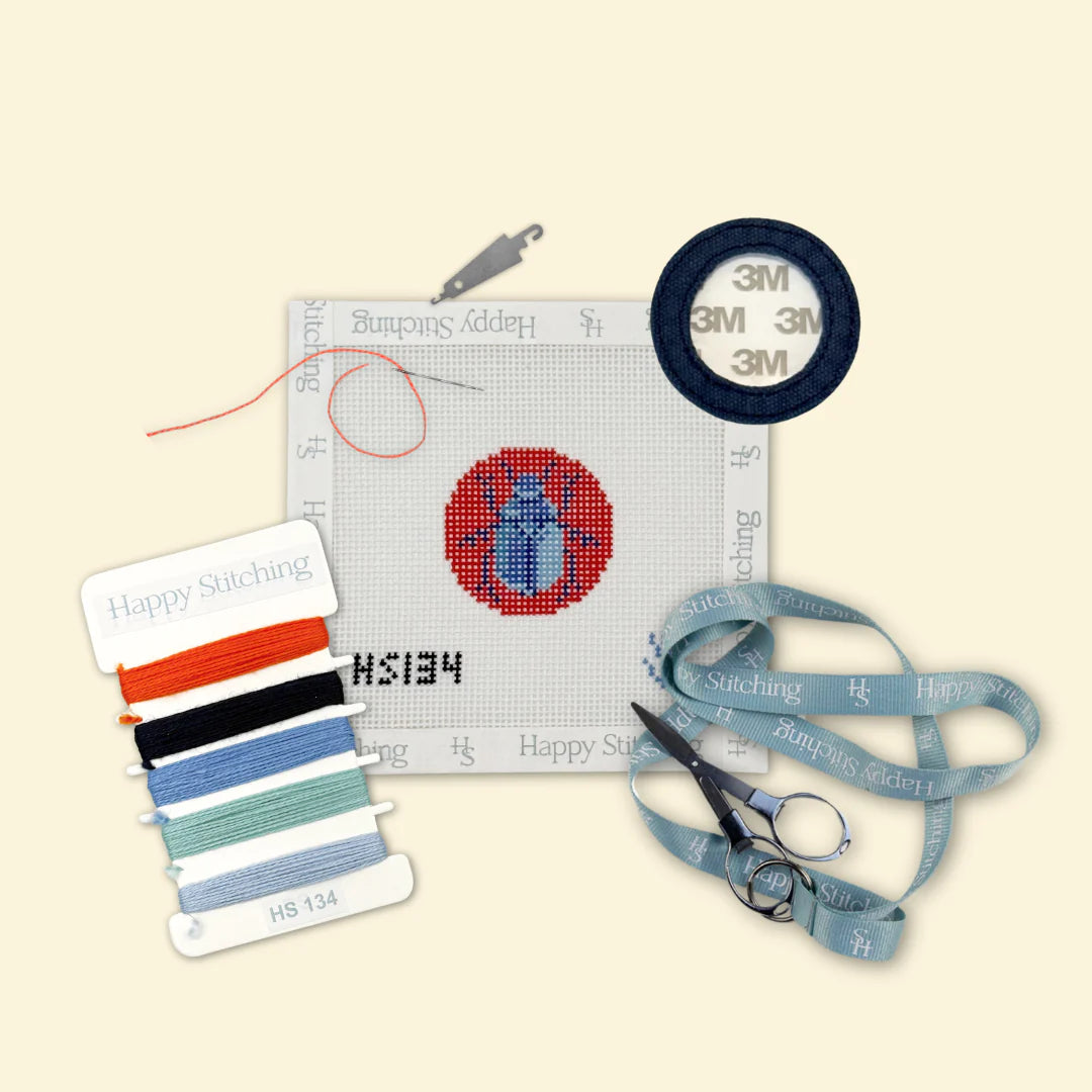 Becco X Happy Stitching Needlepoint Patch Kit