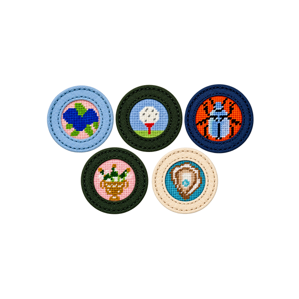 Becco X Happy Stitching Needlepoint Patch Kit