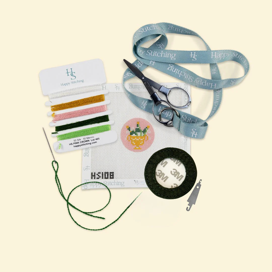 Becco X Happy Stitching Needlepoint Patch Kit