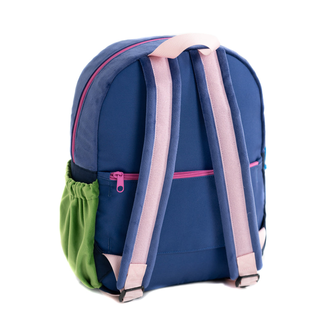 Small Becco Backpack - Kids Lux Cobalt/Magenta