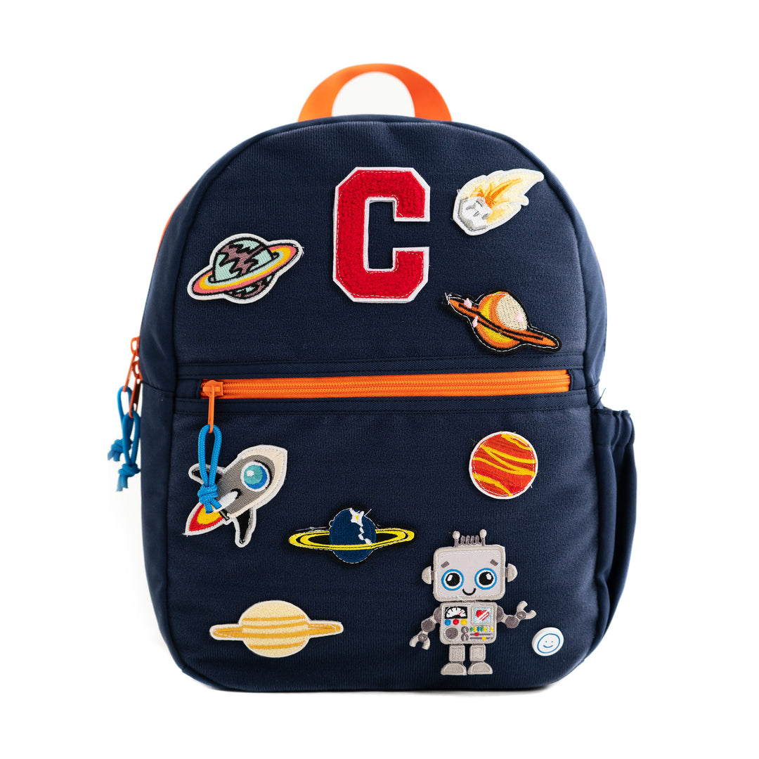 Small Becco Backpack - Kids Sport Navy/Citrus