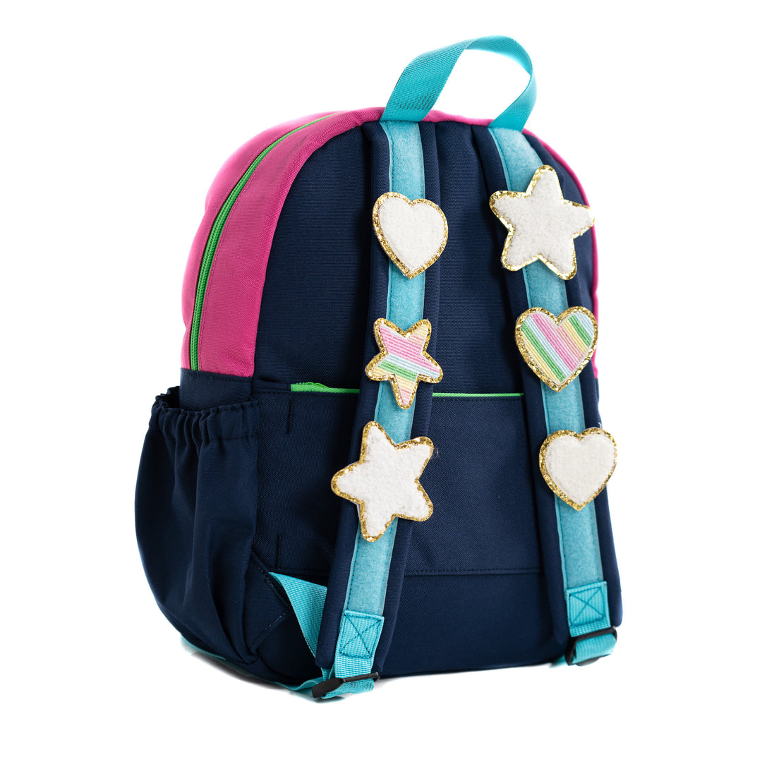 Small Becco Backpack - Kids Sport Navy/Magenta
