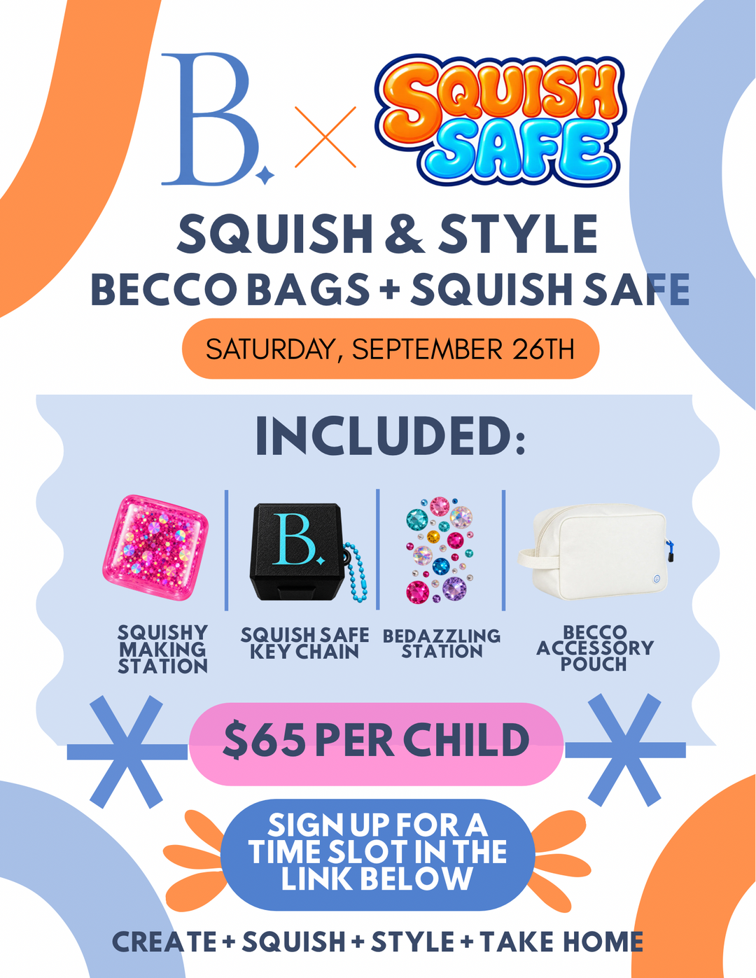 Squish Safe X Becco In-Store Experience - Saturday, Sept. 26