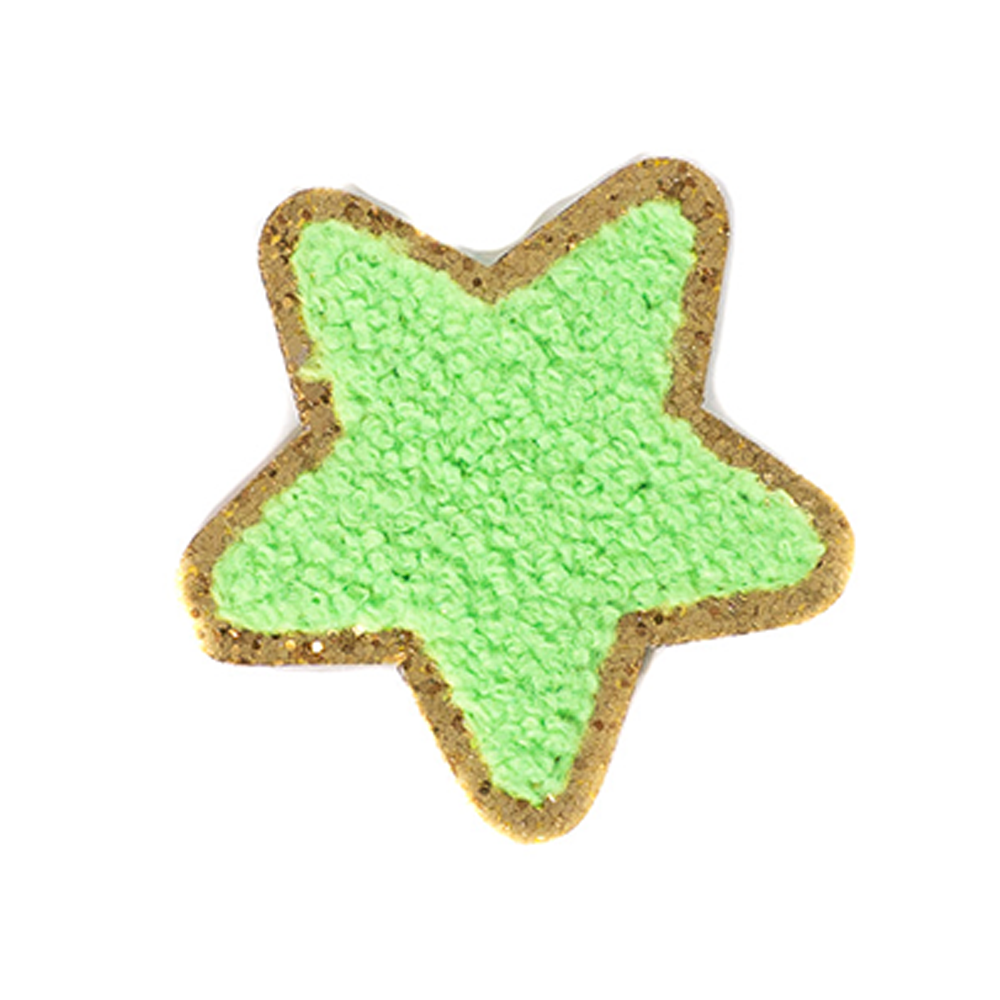 Chenille Star Patches (Set of 2)