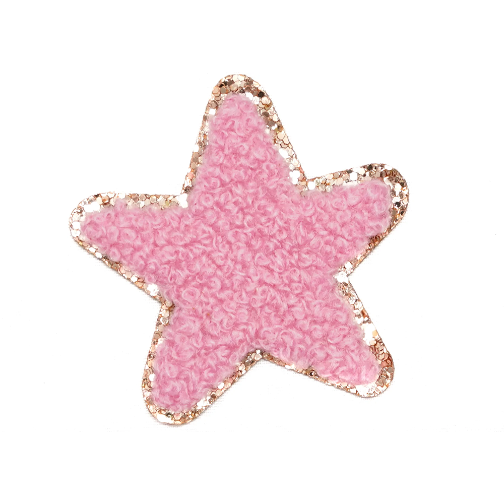 Chenille Star Patches (Set of 2)