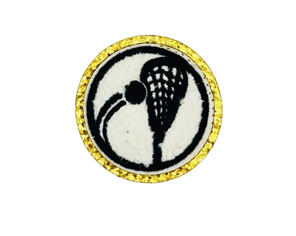 Round Lacrosse Patch