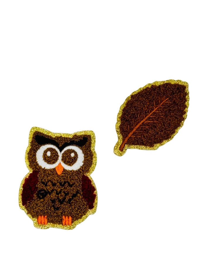 Autumn Owl Patch Set