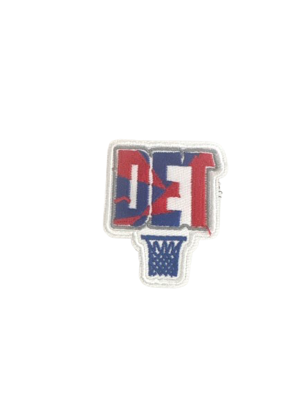 DET Basketball Patch