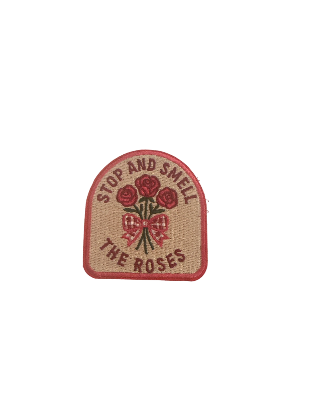 Stop and Smell the Roses Patch
