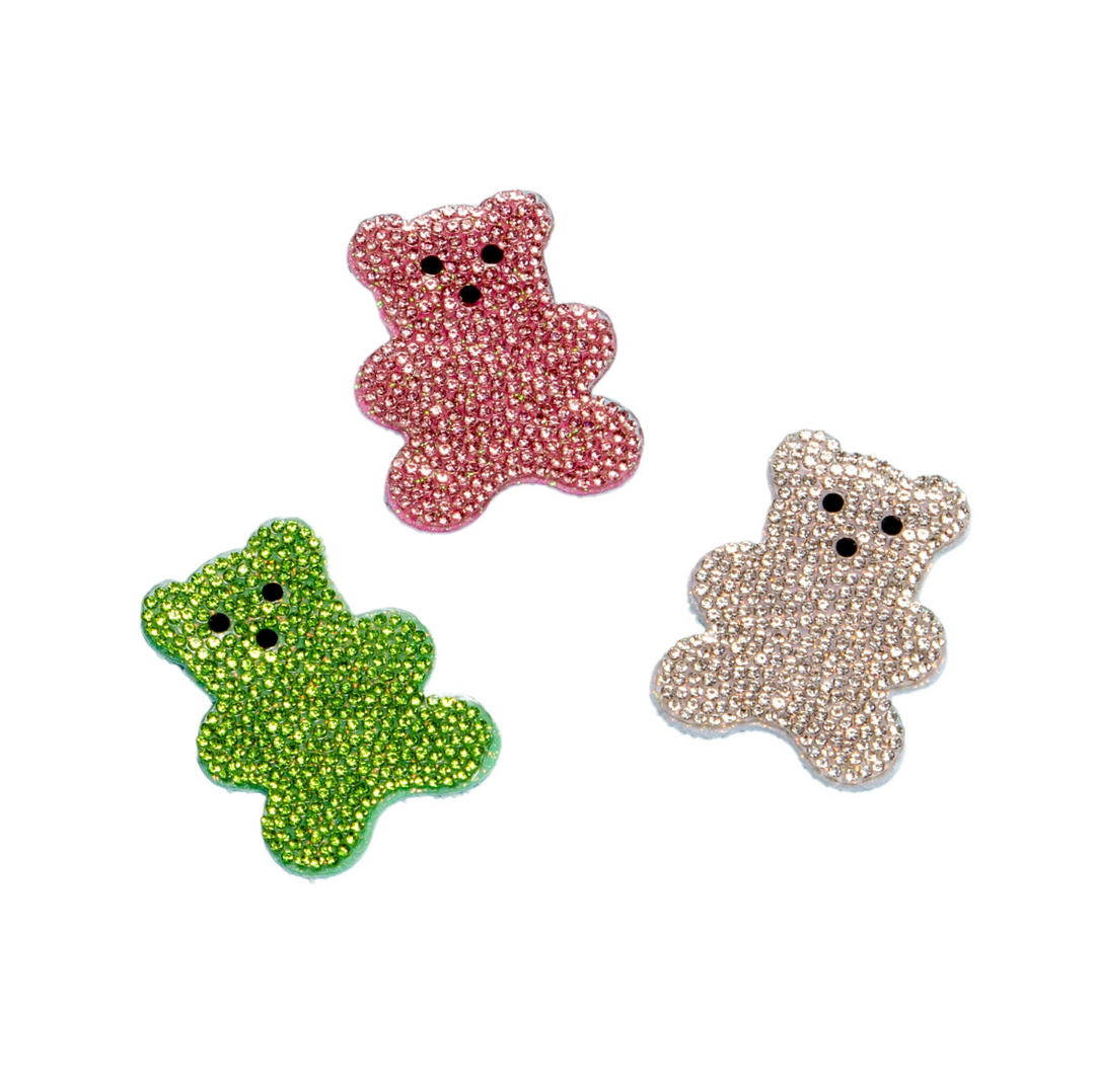 3 Gummy Bear Patch Set