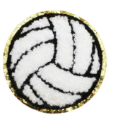Chenille Volleyball Patch