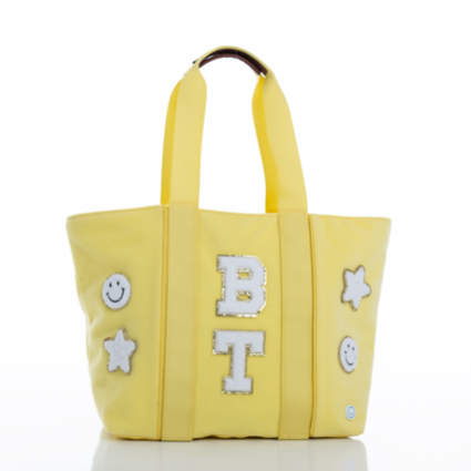 Becco Tote Bag — Citrus Yellow
