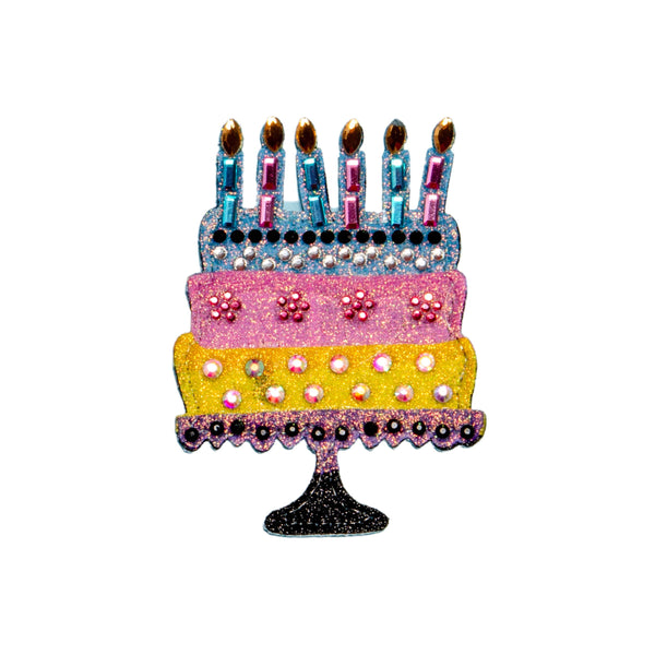 Happy Birthday! Rhinestone Patch